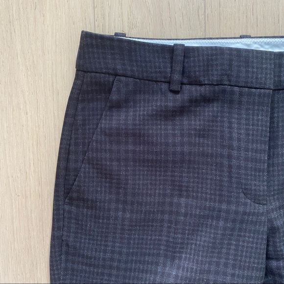 H&M Black Plaid Dress Pants - Picture 6 of 9